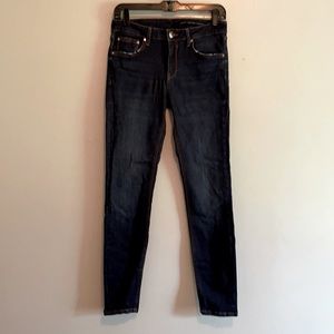 Zara woman dark wash jeans